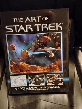 THE ART OF STAR TREK JUDITH & GARFIELD REEVES-STEVENS 1995 Hardcover